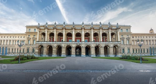 Preview: Banqueting Hall Wing Facade (Festsaalbau) at Munich Residenz - Munich, Bavaria, Germany