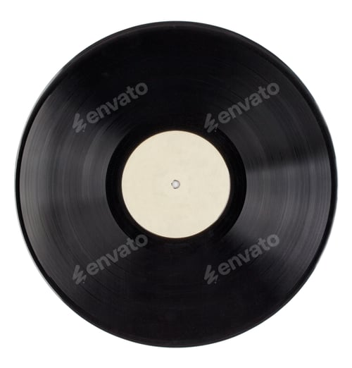 Preview: Old scratched vinyl record