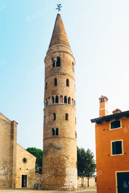 Preview: Belltower Duomo Santo Stefano in Caorle Italy