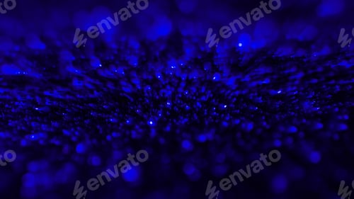 Preview: abstract background with blue defocused glitter