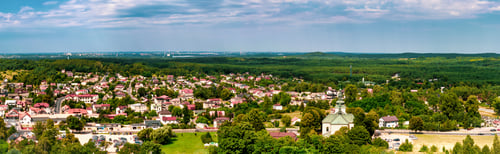Preview: The panorama of the city of Olsztyn in the background is visible Częstochowa