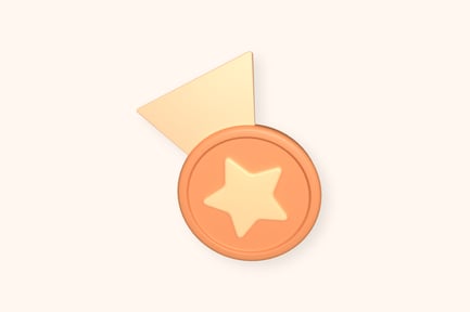 Preview: Medal 3D Icon Illustrations