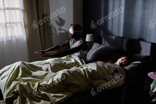 Preview: Man Getting Up From Bed