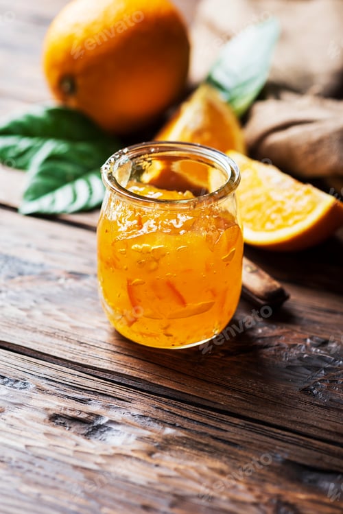 Preview: homamade orange jam