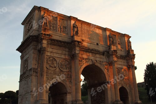 Preview: The arch of Constantine in Rome