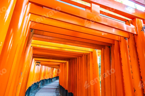 Preview: Beautiful fushimi inari shrine temple in Kyoto