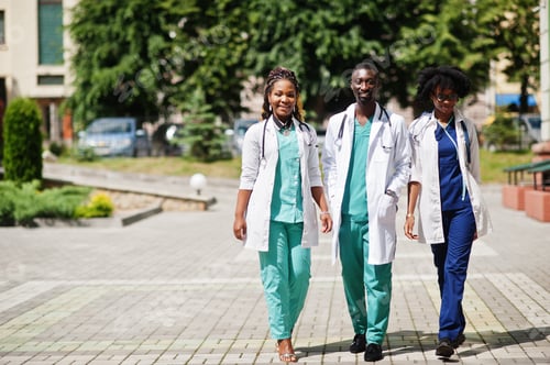 Preview: Group of african doctors