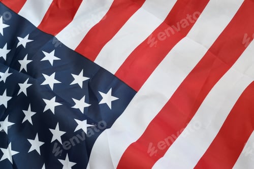 Preview: American Flag Abstract Background in Red, White, and Blue