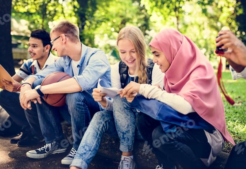 Preview: A group of diverse teenagers