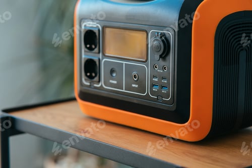 Preview: portable power station at home interior