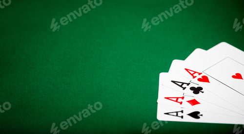 Preview: playing cards on a table