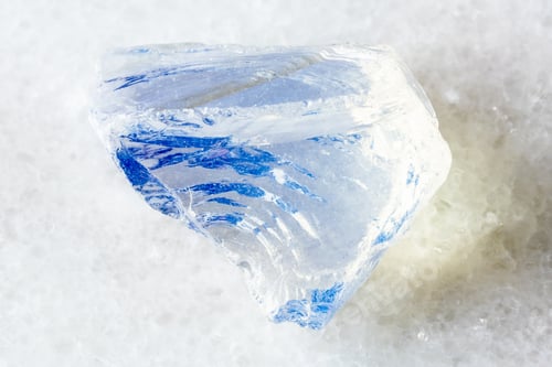 Preview: raw molybdenum glass imitation moonstone on white
