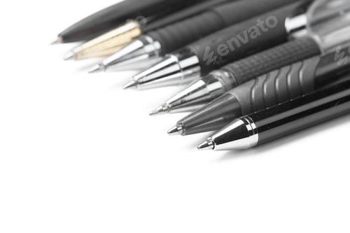 Preview: Pen Isolated on White Background