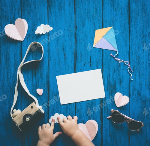 Preview: Сolourful creative children's background