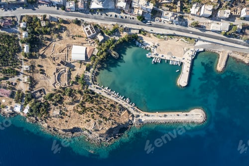 Preview: Kelenderis Ancient City in Aydincik, Mersin, Turkey.