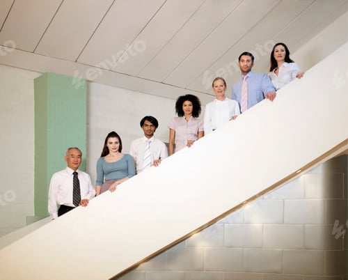 Предпросмотр: Портрет офисных работников