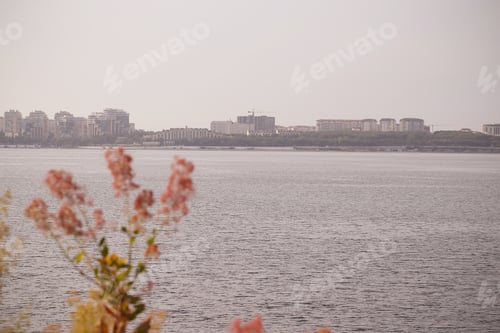 Preview: City Resort On A Sunny Day Autumn Day