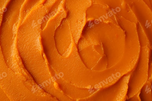 Preview: Pumpkin pie all over background,top view