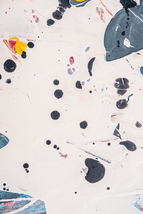 Preview: abstract background with oil paint stains
