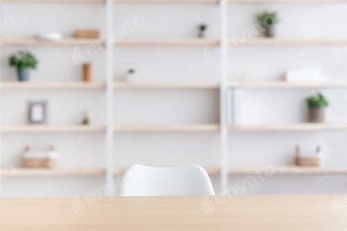 Preview: Workplace of employee, blogger, doctor in clinic or home office