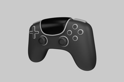Preview: Game Controller 3D Illustration