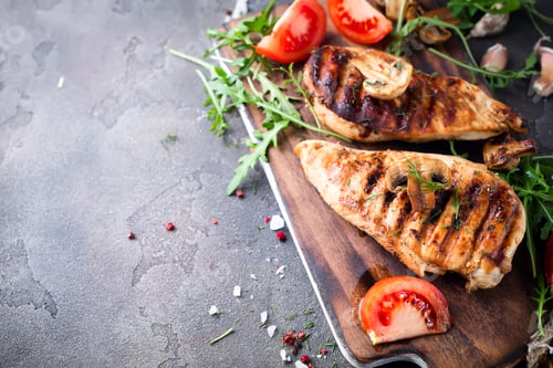 Preview: Grilled chicken breast