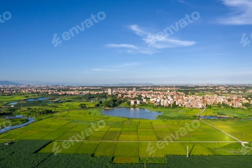 Preview: Rice paddies and villages