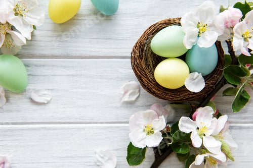 Preview: Colorful Easter eggs