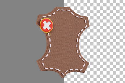 Preview: No Leather 3D Icon