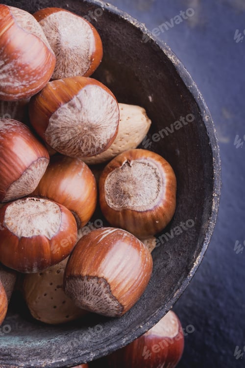 Preview: Various nuts selection