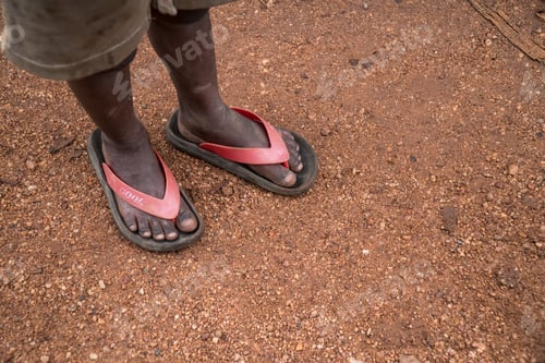 Preview: Poverty Child Feet in Africa