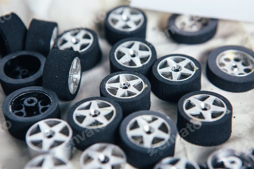 Preview: Small wheels for miniature cars