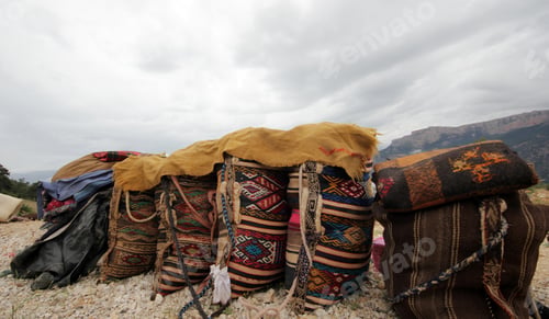 Preview: hand woven wool sack