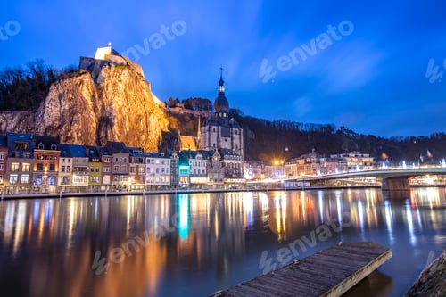 Preview: The Citadel of Dinant is a fortress in Picturesque Dinant town in Belgium.