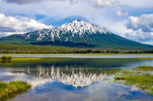 Preview: Mount Bachelor and Reflection