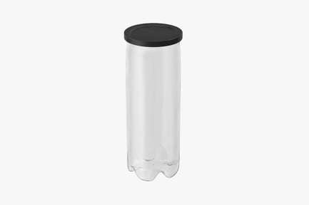 Preview: Pressurized Tennis Ball Container with Black Lid