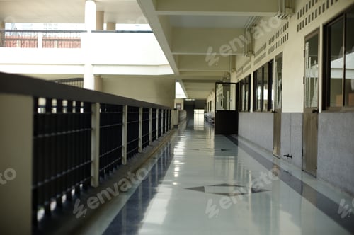 Preview: Corridor in the school