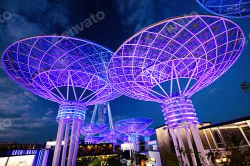 Preview: Dubai Super Trees tourist attraction, UAE