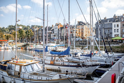 Preview: Harbour in Honfleur town, France