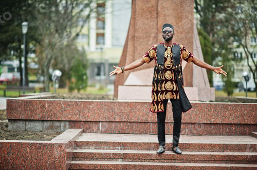 Preview: African stylish and handsome man