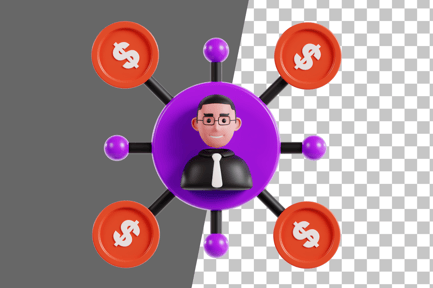 Preview: Affiliate Marketing 3D Icon