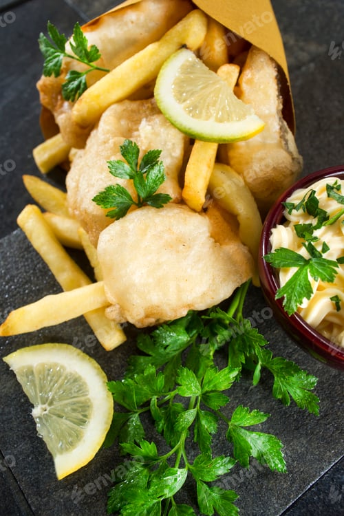 Preview: Cod and french fries