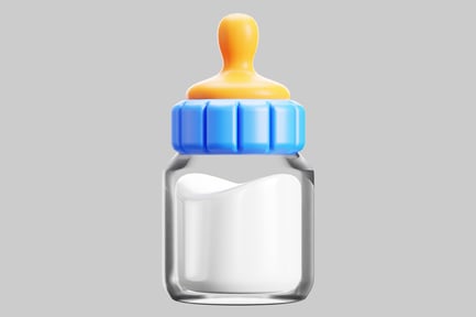 Preview: Baby bottle with distinctive design