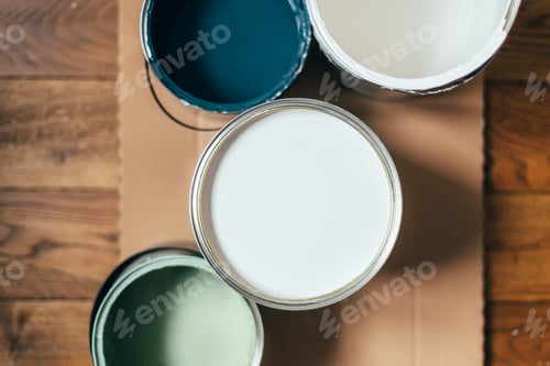 Preview: Wall paint cans