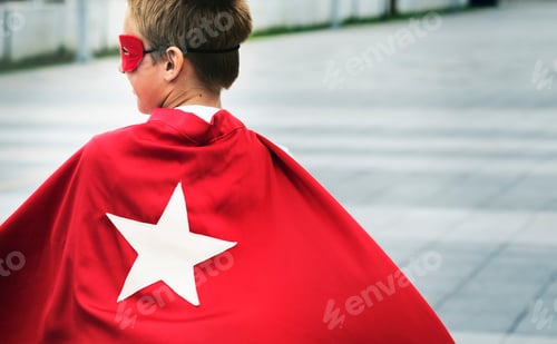Preview: Superhero Boy Kid Custome Energy Concept