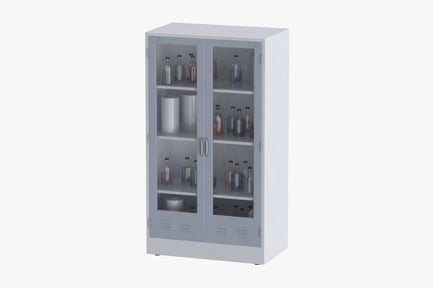 Preview: Chemical Storage Cabinets in Use