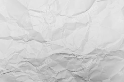 Preview: White Paper Texture background. Crumpled white paper abstract shape background