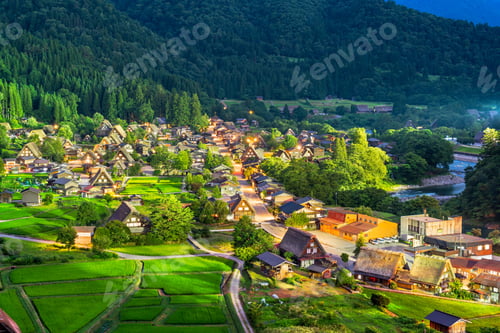 Preview: Shirakawa Village in Japan