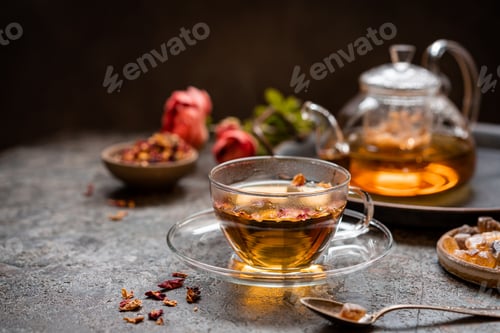 Preview: tea from the petals of rose