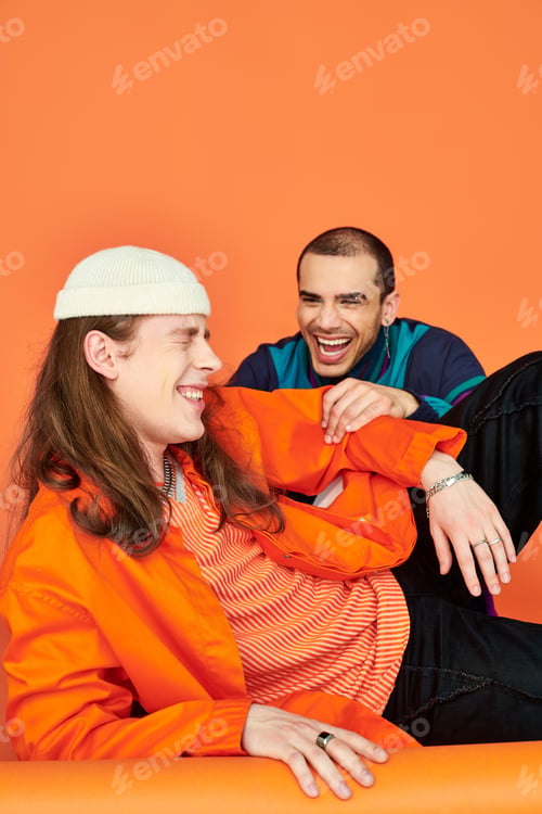 Preview: Joyful Couple Sharing Laughter